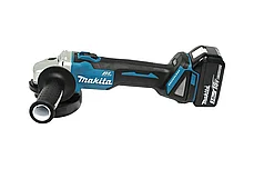 Угловая шлифмашина аккумуляторная бесщеточная Makita DGA504RF (1 АКБ 3 А/ч, кейс MakPac), фото 3
