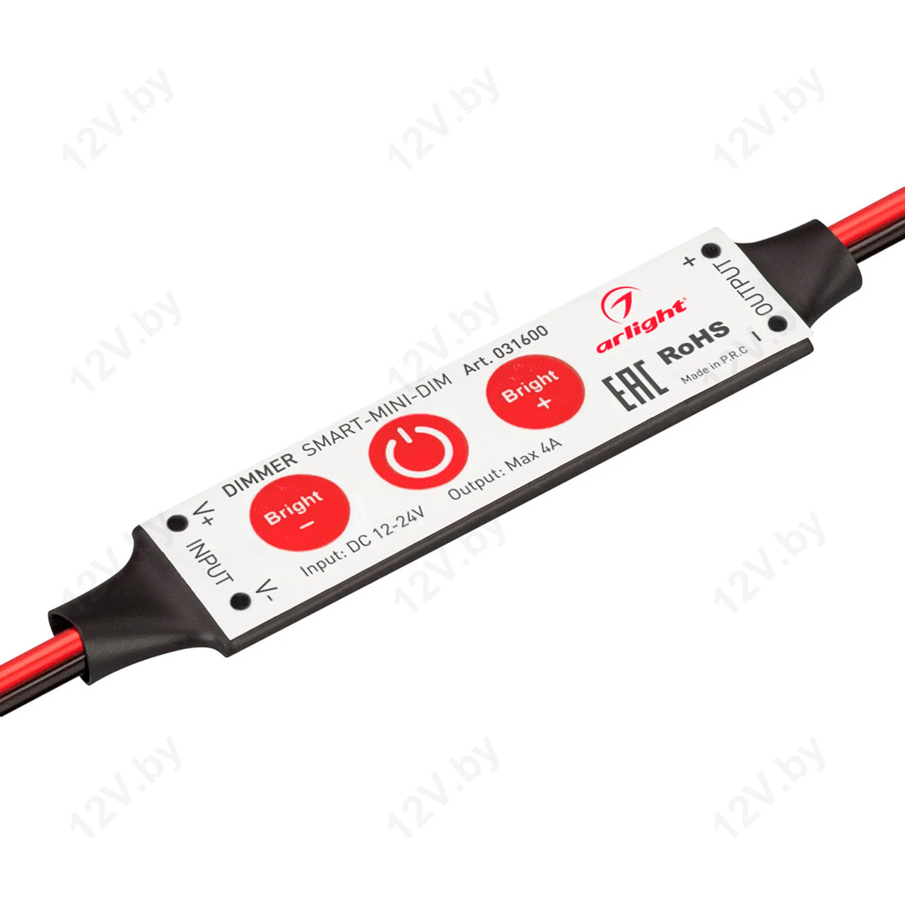 Диммер SMART-MINI-DIM (12-24V, 48-96W, IP20) [L]