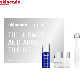 Набор Skincode Exclusive The Ultimate Anti-Aging Trio Kit антивозрастной