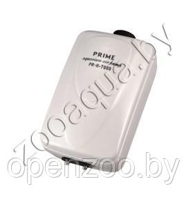 Компрессор PRIME двухканальный регулируемый, 10Вт, 26лмин, глубина аквариума до 120см, бесшумный