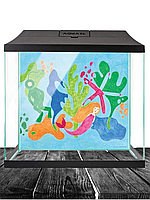 Аквариум LEDDY MINI 35 черный (19 л) (без светильника) Черный
