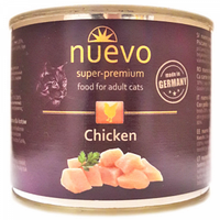 NUEVO Kонсерва NUEVO для кошек с курицей, 200 г.