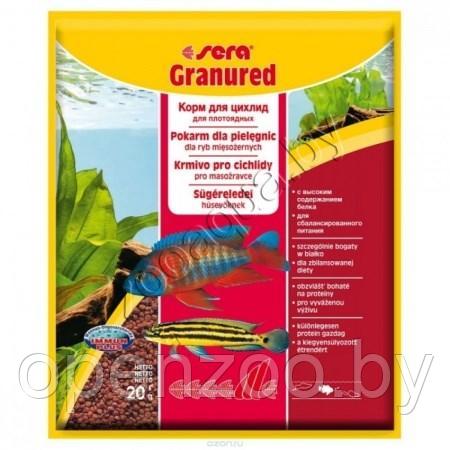 Sera Корм гранулы для мелких цихлид "Granured", пакетик, 20 гр
