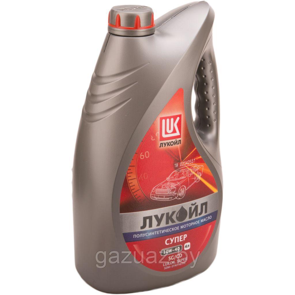 Масло Лукойл SAE 10W40 Супер  (5 литров)
