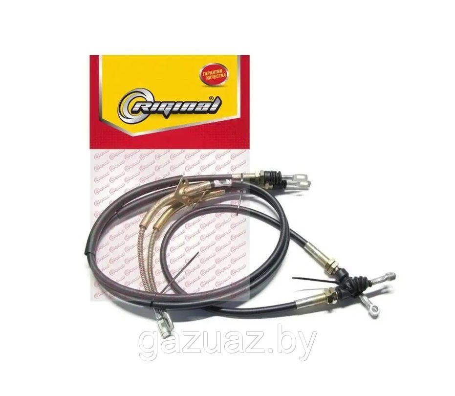 Трос ручного тормоза в сб. ПАЗ  (к-т 3шт.) 3205-3508000Р *REMOF*