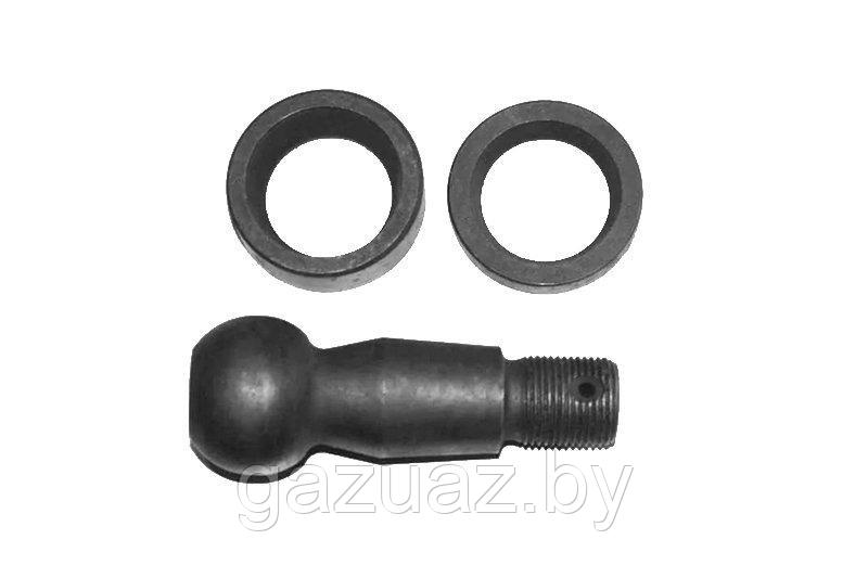 Палец рулевой тяги МАЗ 4370-3003065 (с вкладышами и гайкой,  пруж, пыльник) *Зубренок*