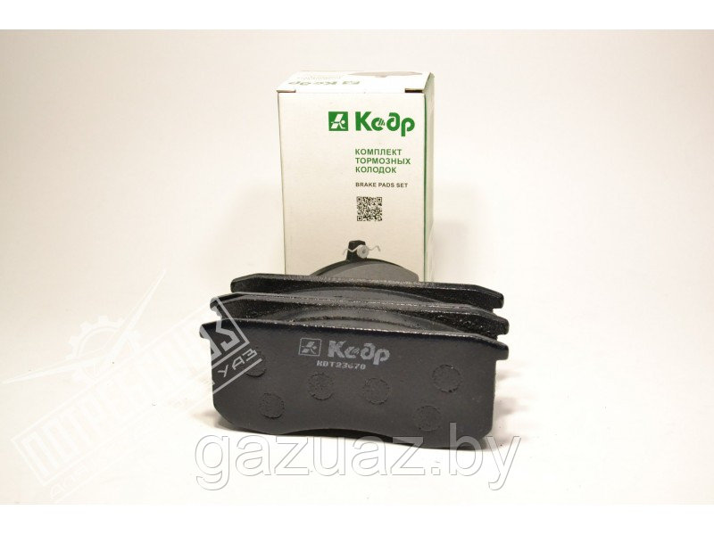Колодка тормозная УАЗ 3160-3501090 (передняя) к-т 4 шт. *КЕДР*  KDT 23670