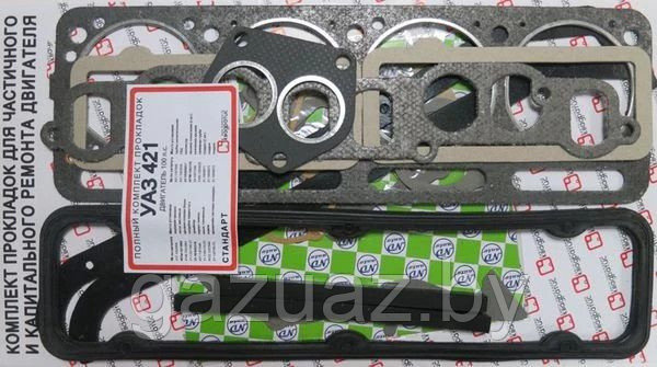 К-т прокладок двигателя УАЗ 421 100 л.с. (большой) ООО *ГБЦ*