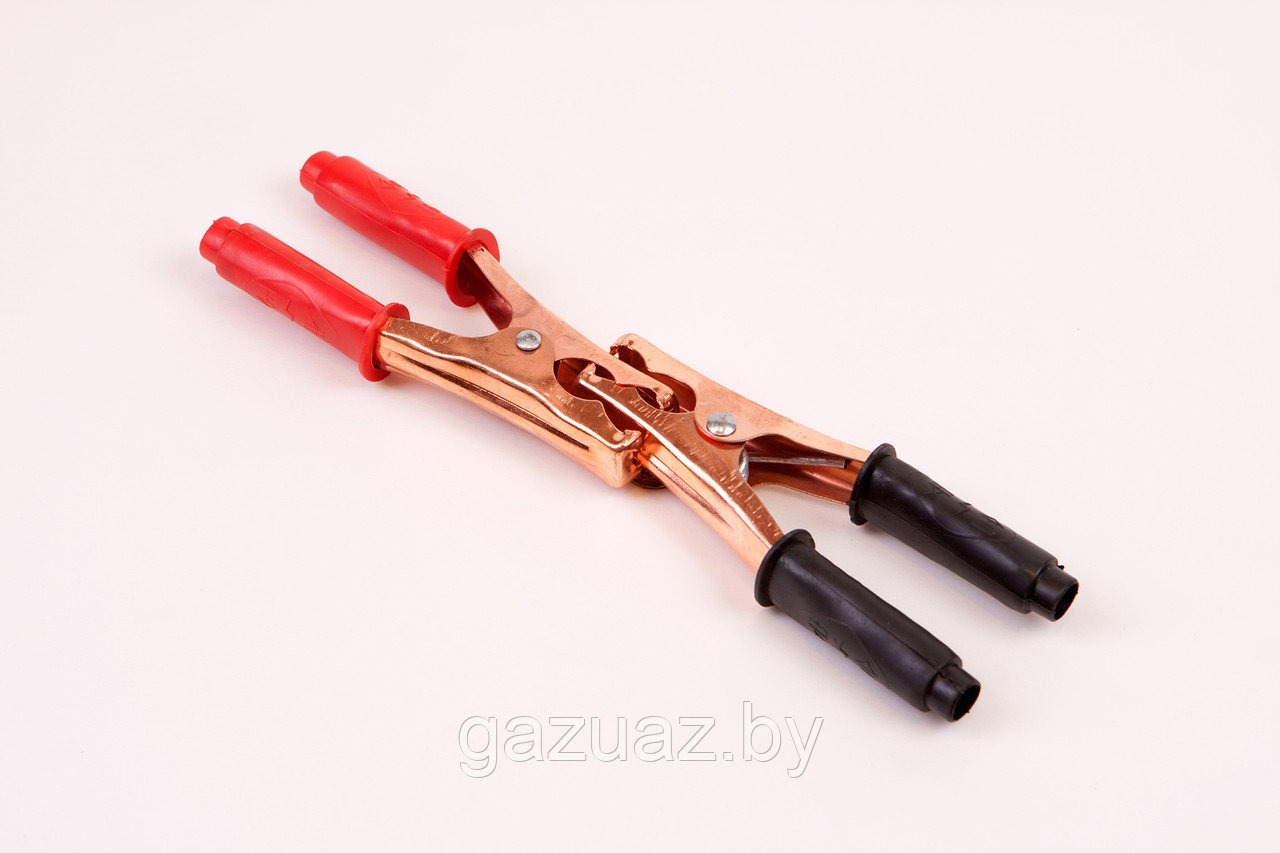 Зажим провода прикуривателя (к-т 2шт.)  50А 100 мм. арт. 5788