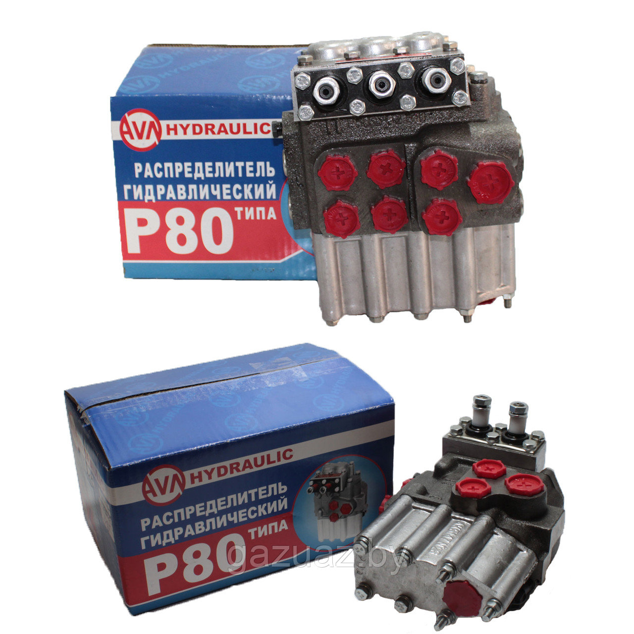 Гидрораспределитель Р80-3/1-22 двухсекционный (Т-25) *АВН Гидравлик*
