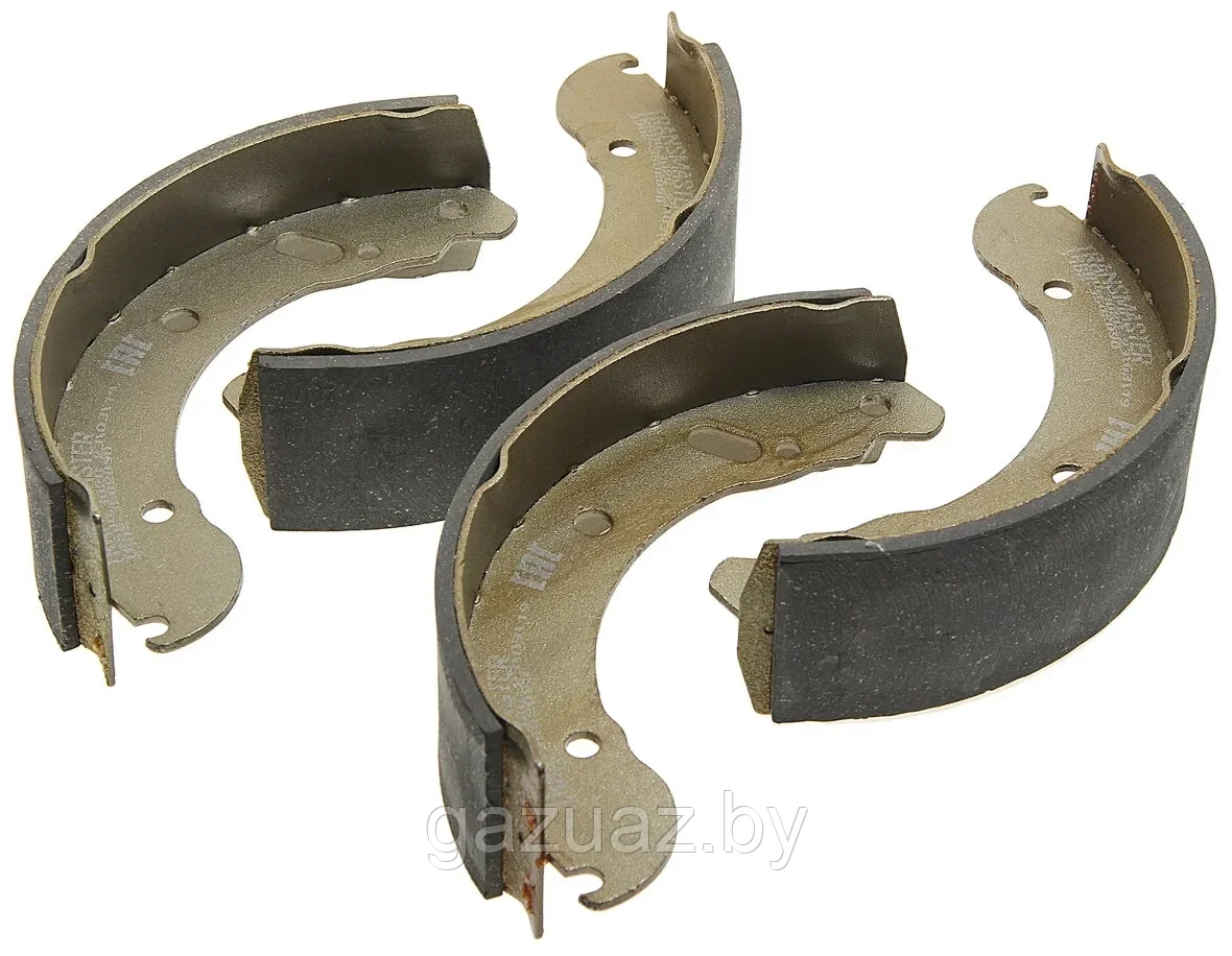 Колодка тормозная Газель 3302-3502090 (задняя) к-т 4 шт. *КЕДР* КВТ 21 516