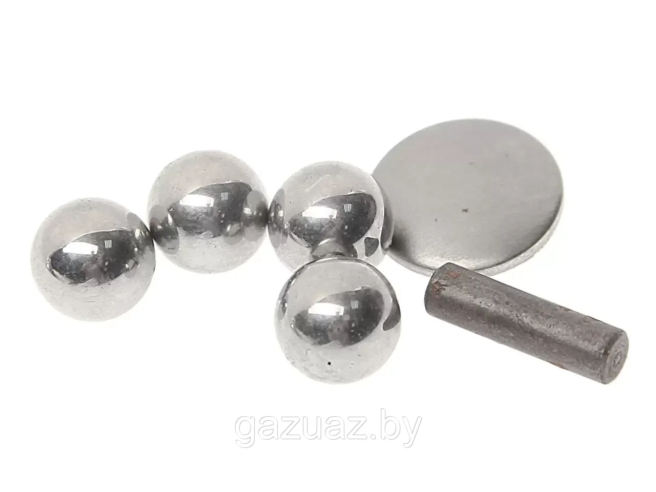 Рем.к-т КПП 5 ступ. (штоков) ГАЗ 3309, 33104 *Riginal* 323584 (шарики,штифт,заглушка) 3309-1702076