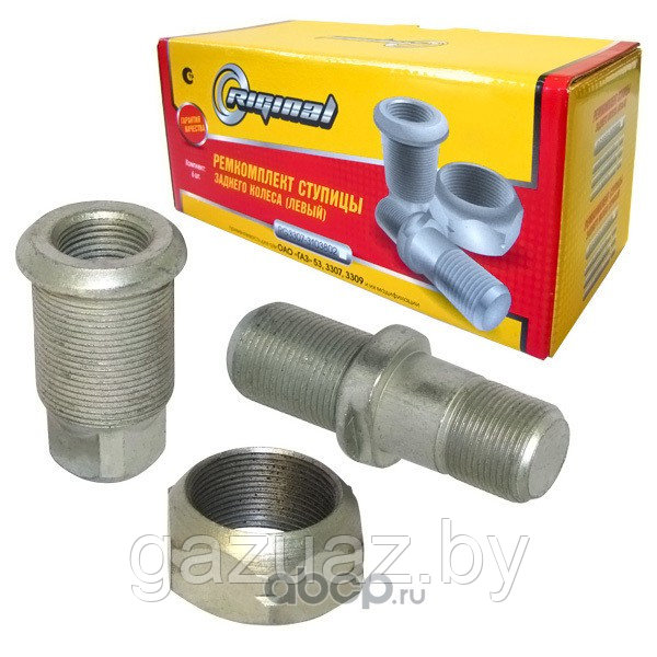 Футорка + гайка + шпилька (к-т 6 шт.) (Л) 3307-3103802 задней ступицы *RIGINAL* 141324