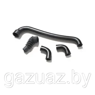 Патрубок регулятора холостого хода (к-т) 4062.1147103-10 (дв.406) "силикон"