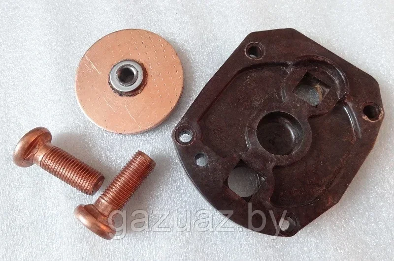 Рем.к-т втягивающего реле СТ-230 (ГАЗ-53) шайба + 2 болта *РЕМОФФ*