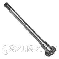 Вал 70-1721113-А силовой понижающего редуктора (L=512мм., Zшл.=12/20) МТЗ *ПРЗП*