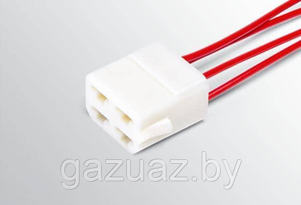 Разъем с проводами AX373-01 (4-х клеммн., гнездовая / серии 6,3) *Cargen*