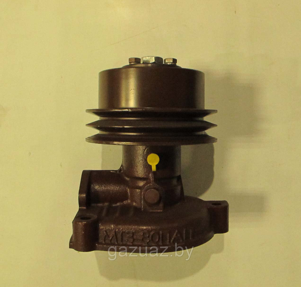 Насос водяной в сб. ММЗ 245-1307010-А1 (шкив на 2-ва руч.) МТЗ *ДВИГАТЕЛЬ*