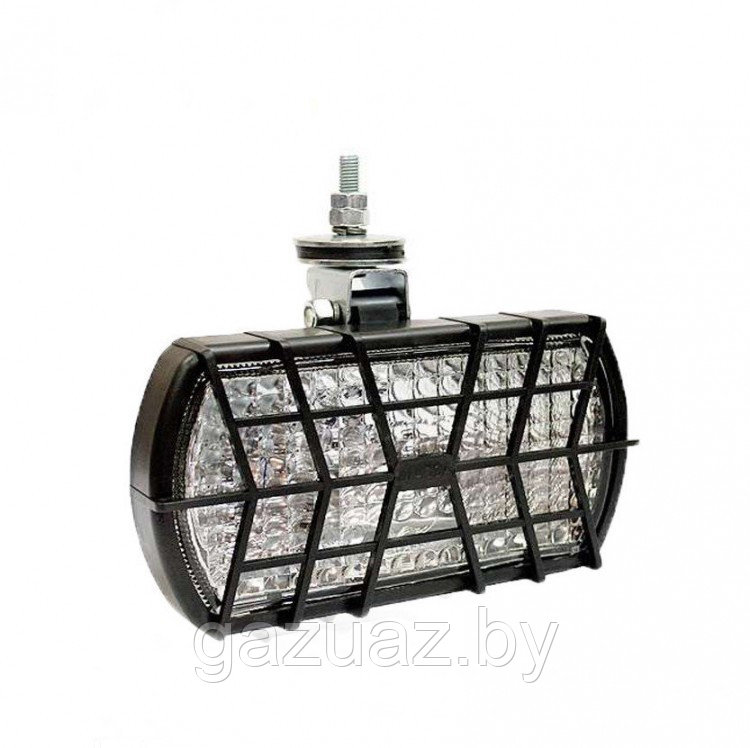 Фара МТЗ (передняя) ФПГ 110 прямоугольная пластм.корп. с решеткой