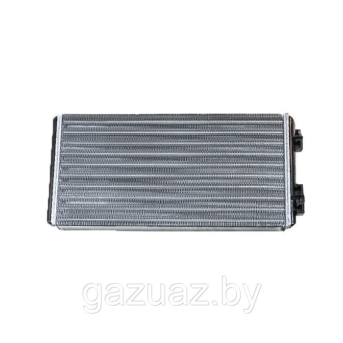 Радиатор отопителя в сб. МАЗ 544069-8101060 (алюминий) *фланцы прямые d=12мм.*