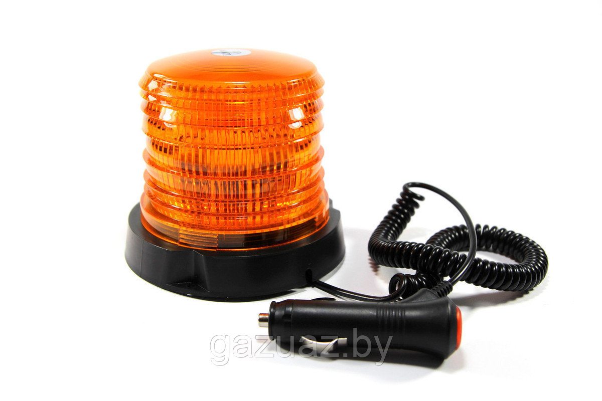 Маяк проблесковый (оранжевый) 24В. магнит 3014 *К*