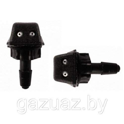 Форсунка  омывателя (двухструйная) 11-5208500-01 квадратная на гайке