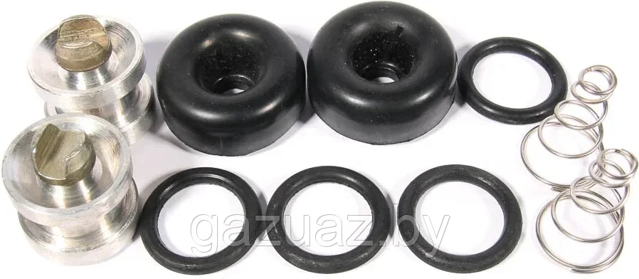 Рем.к-т РТЦ УАЗ заднего D=25 (РТИ + 2 поршня) *АДС* № 005 (469-й/452-й)