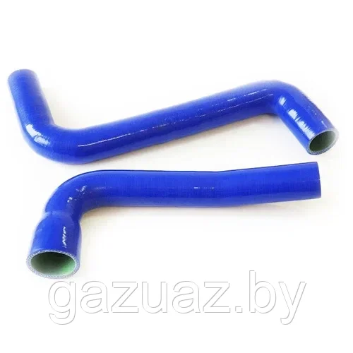 Патрубок радиатора (к-т) ГАЗон NEXT (2шт.) дв.Cummins (силикон) *ТехноПартнёр* 50123200