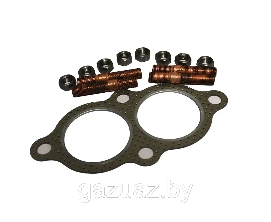 Рем.к-т приемной трубы ГАЗель 405, 406 дв. к-т (4 шпильки + 4 гайки) *RIGINAL* RG-250779/291771