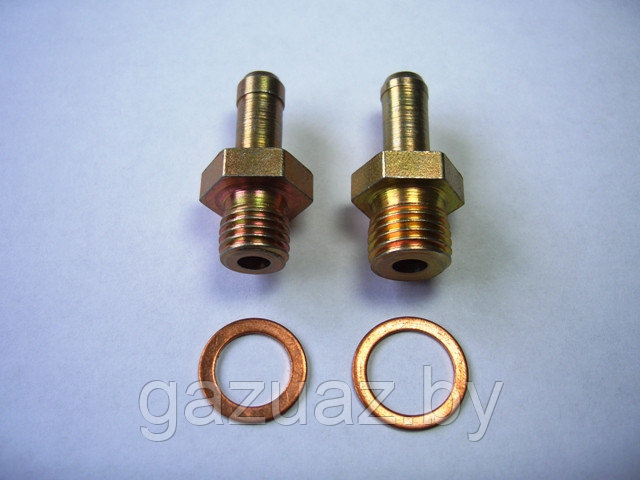 Штуцер топливный 31029-1117000 (к-т 2 шт) ФТОТ,  для а/м ПАО "ГАЗ" *RIGINAL*