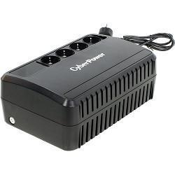 CyberPower BU1000E ИБП {Line-Interactive, 1000VA/600W (4 EURO), 12В/5 Ач х 2}