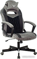 Офисное кресло Бюрократ Zombie Viking 6 Knight Fabric (серый/черный)