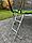 Батут SKYJUMP MASTER  Green 8ft (252 cм УСИЛЕННЫЙ) с защитной сеткой безопасности и лестницей, фото 4