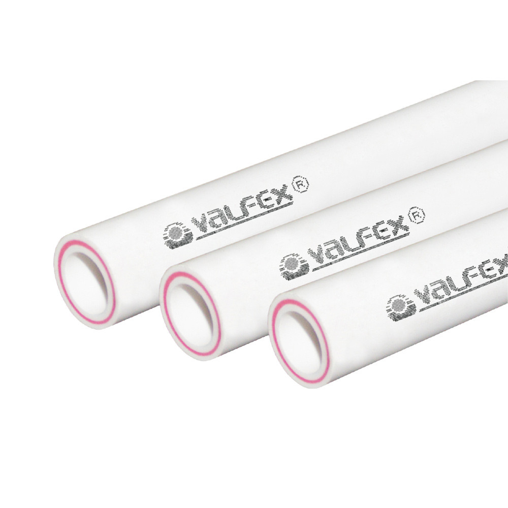 Труба армир ст/вол SDR 7.4 PN20 ф20*2,8мм (140) серая VALFEX; страна ввоза-РФ