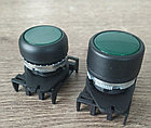 Кнопка зеленая с подсветкой без фиксации PPRL2BL (аналог Titan M22-DRL-G) IP65, фото 2