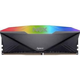 Apacer DDR4 DIMM 8GB AH4U08G32C28YNBAA-1 PC4-25600, 3200MHz, CL16, NOX RGB Series