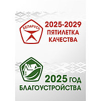 Плакат "2025-год благоустройства" (размер А3) вертикальный