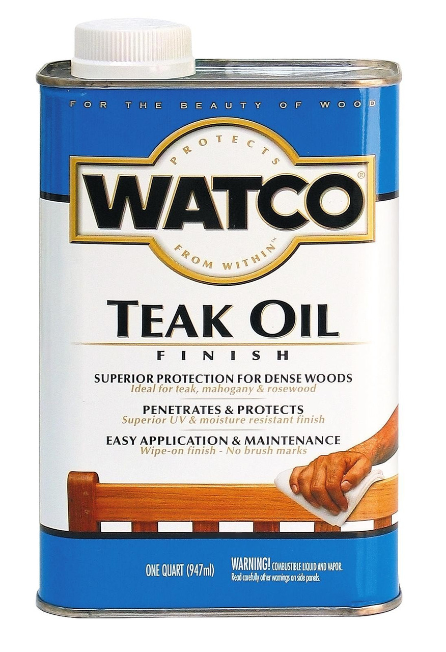 Масло для дерева (пропитывающие натуральное Тиковое масло WATCO) Teak Oil - фото 1 - id-p33423517