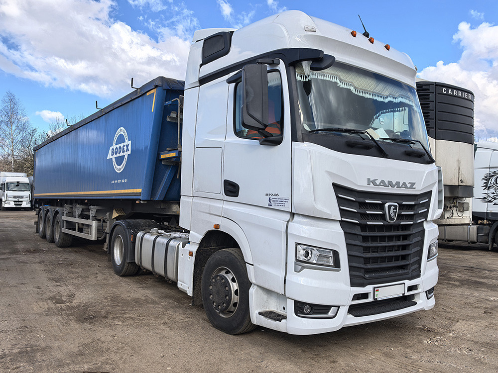 Гидрофикация тягача КАМАЗ под самосвал