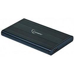 Внешний корпус 2.5" Gembird  USB 2.0  SATA  металл  черный EE2-U2S-5