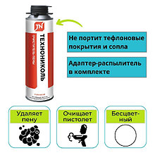 Очиститель монтажной пены ТехноНИКОЛЬ PROFESSIONAL! Объем 500 мл.