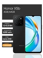 Телефон Huawei Honor X5b 4/64Gb черный
