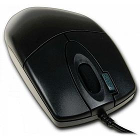 Мышь A4Tech OP-720 Black (полноразмерная мышь для ПК, проводная USB, сенсор оптический 1000 dpi, 3 кнопки,