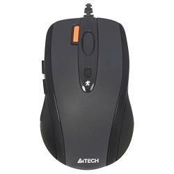 Мышь A4TECH V-Track Padless N-70FX, оптическая, проводная, USB, черный