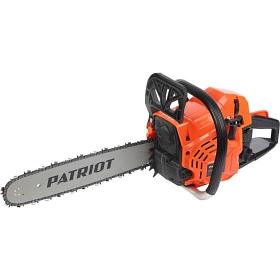 Пила цепная бензиновая PATRIOT PT 452 [220104452] { 3,4л.с., шина 16", Easy Start }
