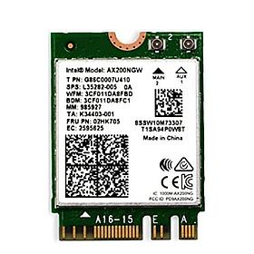Плата сетевого контроллера Intel Wi-Fi 6 AX200, 2230, 2x2 AX+BT, No vPro, 985927