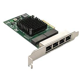 Сетевой адаптер ExeGate EXE-BCM5719, 1Gbps, PCI-Ex1
