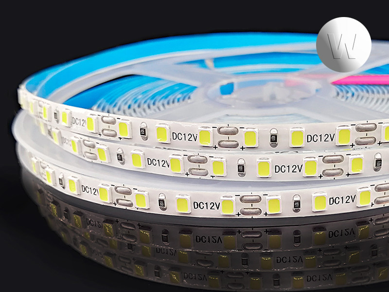 Светодиодная лента SMD 2835 120LED 12W 12V 5мм белый холодный HIGH CLASS