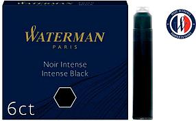 Картридж Waterman International 52011 (CWS0110940) Intense Black чернила для ручек перьевых (6шт)