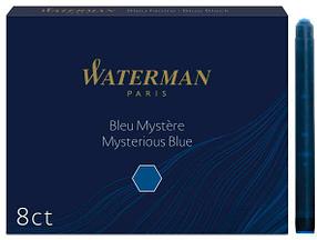 Картридж Waterman Standard (CWS0110910) Mysterious Blue чернила для ручек перьевых (8шт)